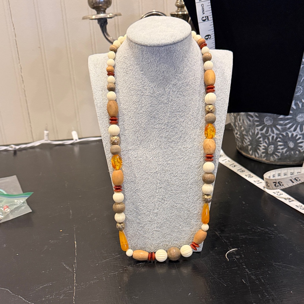 Boutique-Style Beaded Necklace